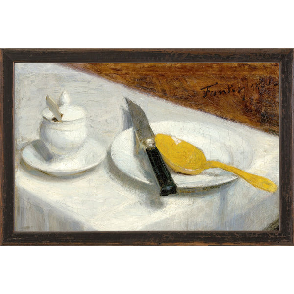 Collection Vintage - Still Life With Mustard Pot, 1860 - Small