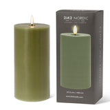 Luxelite LED Candle - Large - Green