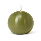 Luxelite LED 4" Ball Candle - Green