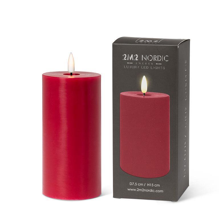 Luxelite LED Candle - Medium - Red