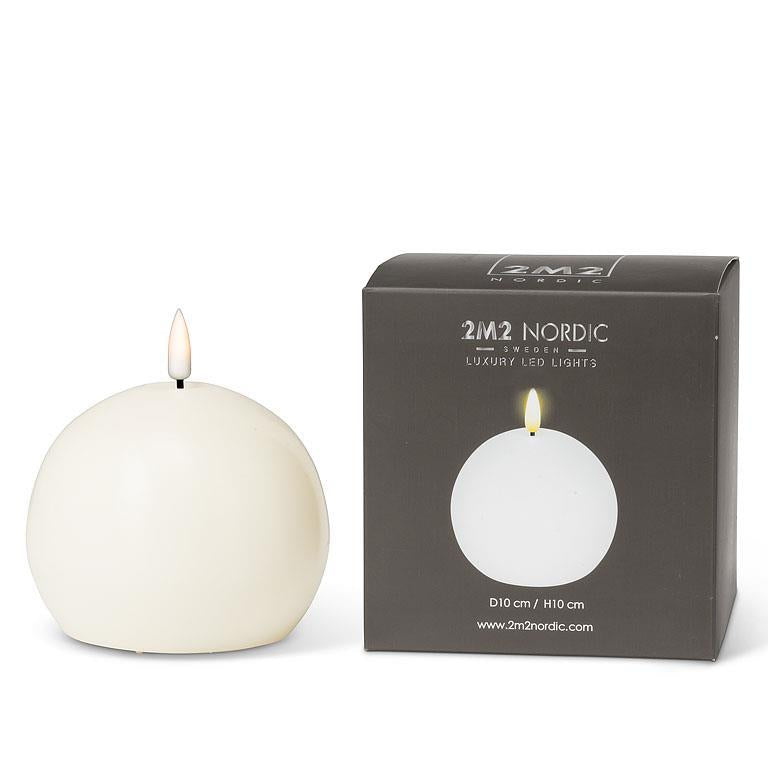 Luxelite Ball Candle - Sand