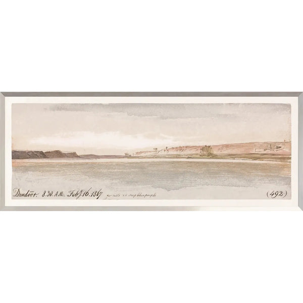 Lear - Watercolor Series, Mauve III