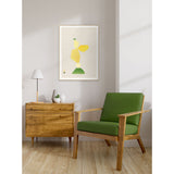 Freeform Collage - Yellow & Lawn I - Large