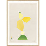 Freeform Collage - Yellow & Lawn I - Small