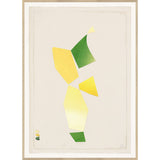 Freeform Collage - Yellow & Lawn II - Large