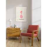 Freeform Collage - Coral & Taupe II - Large