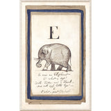 Edwards Alphabet -E, C. 1857