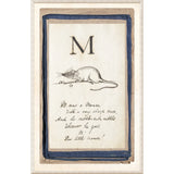 Edwards Alphabet - M, C. 1857