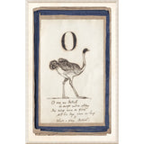 Edwards Alphabet - O, C. 1857