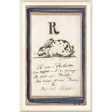 Edwards Alphabet - R, C. 1857