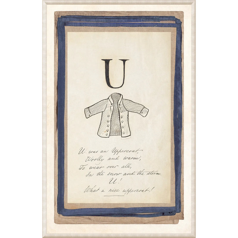 Edwards Alphabet - U, C. 1857 – MYHome Furniture
