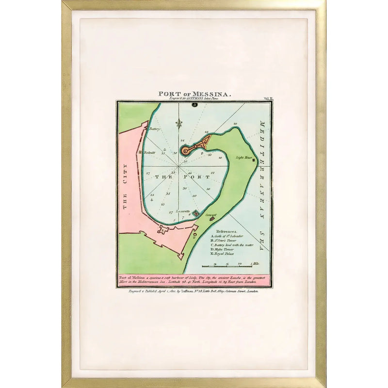 Mediterranean Nautical Chart VI, C. 1801