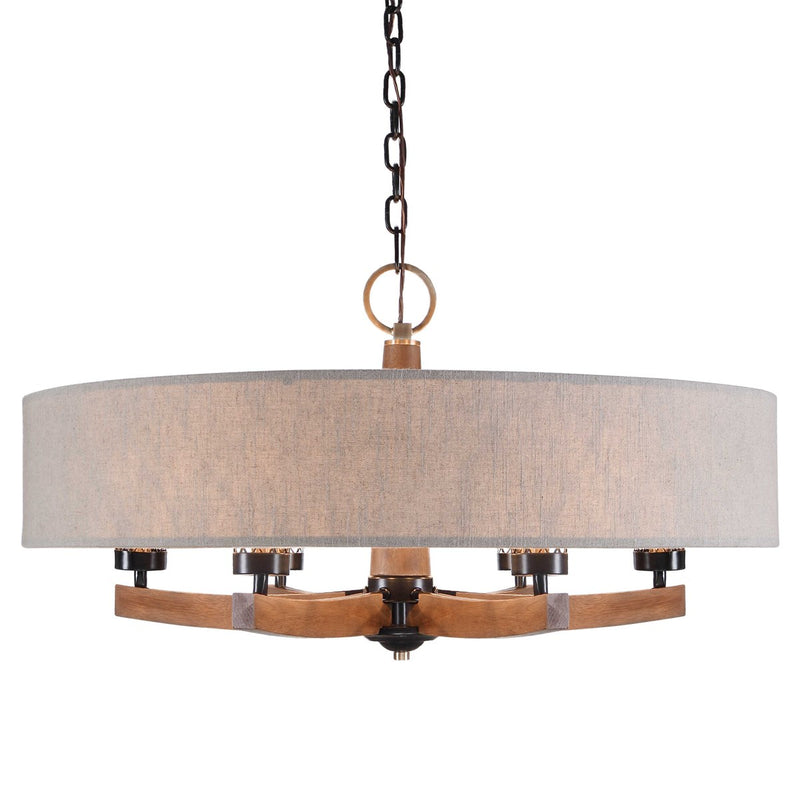 Woodall, 6Lt Chandelier