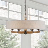 Woodall, 6Lt Chandelier