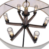 Woodall, 6Lt Chandelier