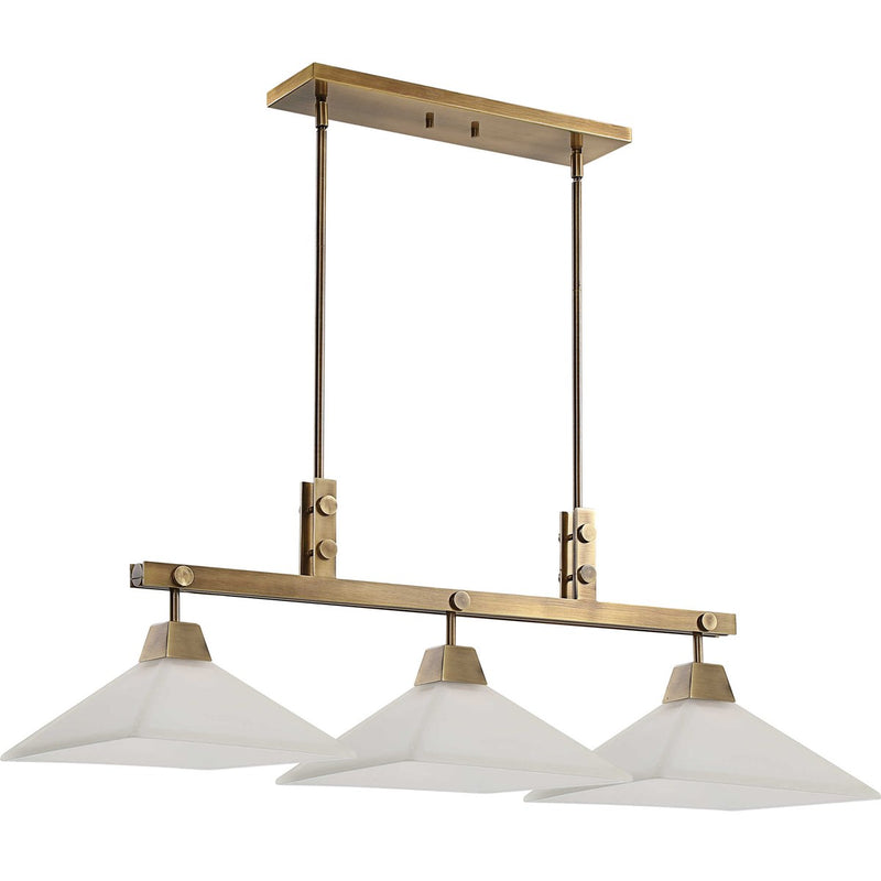 Brookdale, 3Lt Linear Chandelier