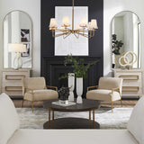 Lassen, 8Lt Chandelier