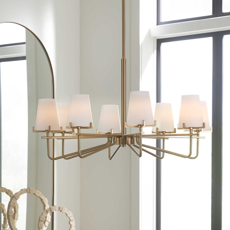 Lassen, 8Lt Chandelier