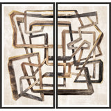 Lath Maze Diptych