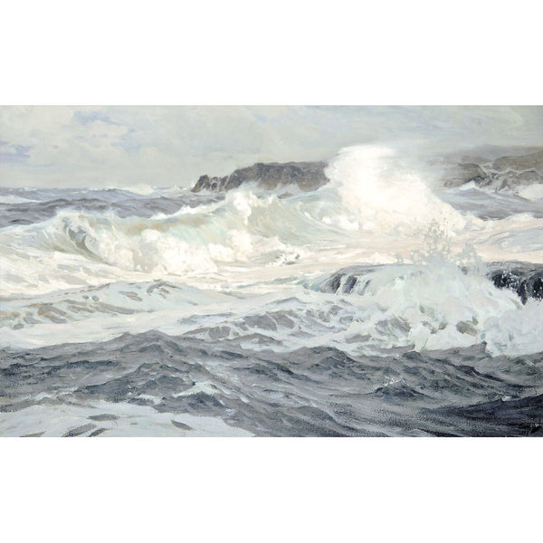 Southwesterly Gale C. 1907 - Gallery Wrap Canvas
