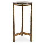 Eternity Accent Table - Brass