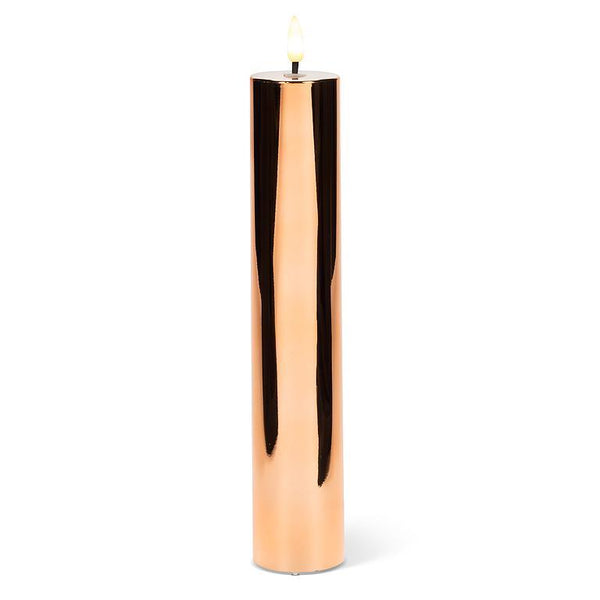 Extra Large - Rose Gold LED Miralite Candle