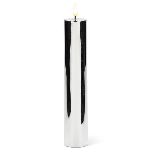 Extra Large - Silver LED Miralite Candle