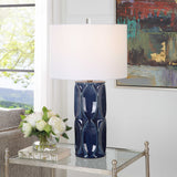 Sinclair Table Lamp - Navy