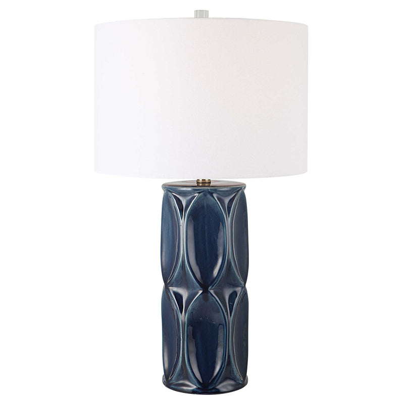 Navy bedside deals lamp