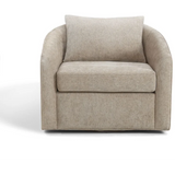 CLEARANCE - Soren Swivel Chair - Brown