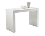 Faro Counter Table - High Gloss White