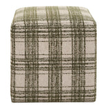Joie Ottoman - Ireland Plaid
