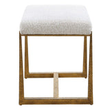 Midas Small Bench - Gold