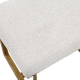 Midas Small Bench - Gold