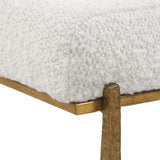 Midas Small Bench - Gold
