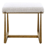 Midas Small Bench - Gold
