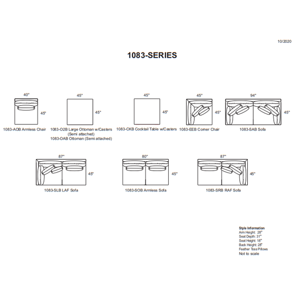 Halo 4Pc Sectional