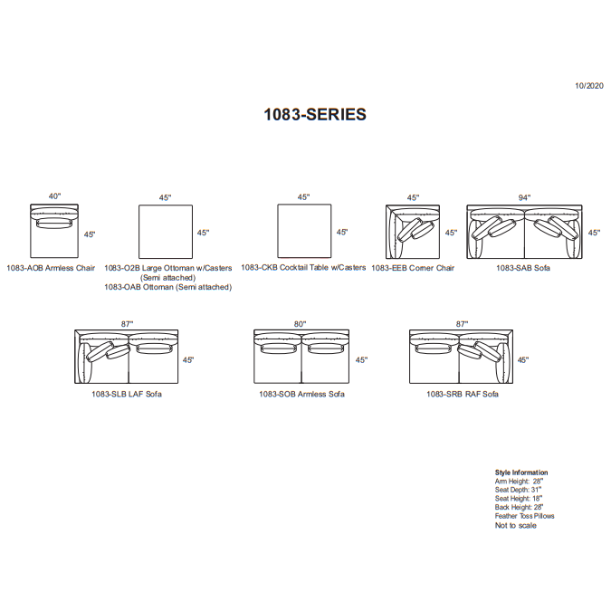 Halo 4Pc Sectional