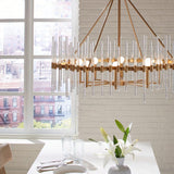 Crystal Stick, 8LT Chandelier