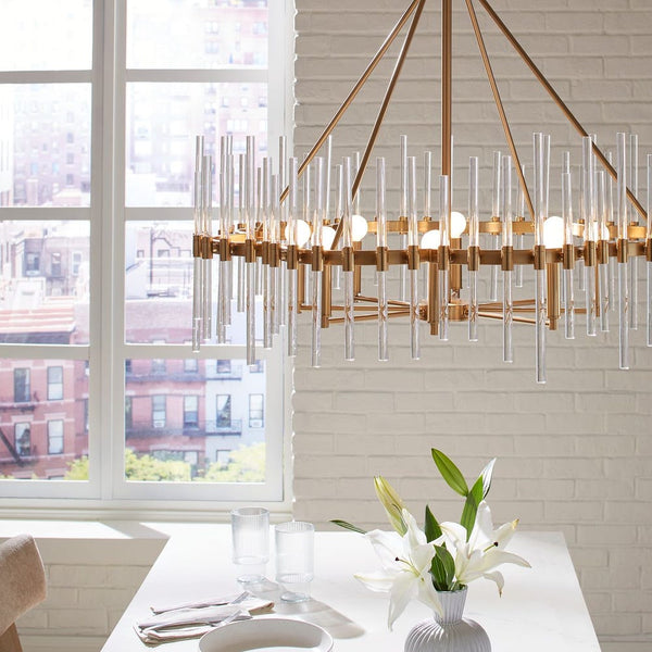 Crystal Stick, 8LT Chandelier