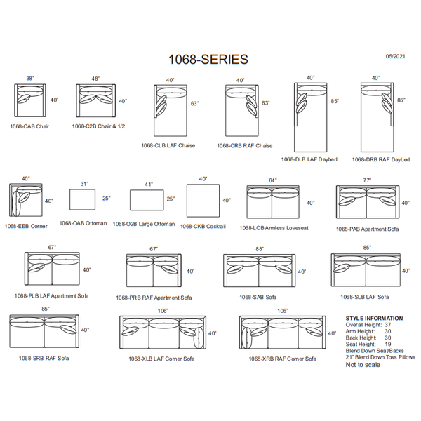 Sadie 2Pc Sectional