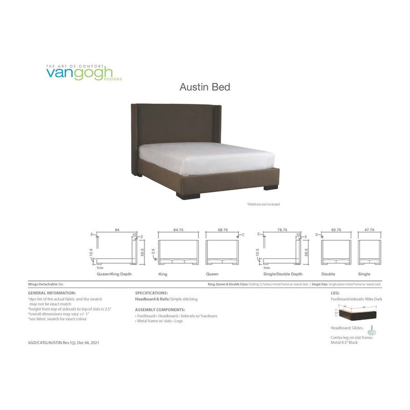 Austin Bed MYHome Furniture