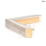 Raw Canvas Series – Garden View - Large - Framed Canvas