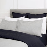 Chalet Stripe Duvet and Shams - King