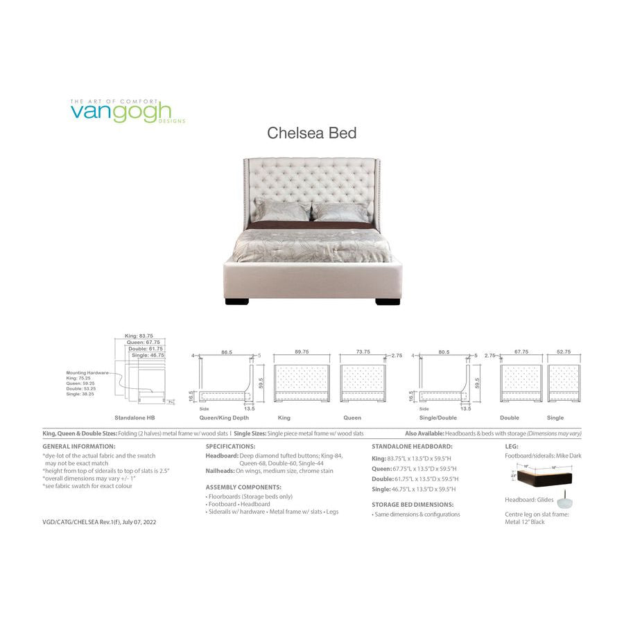 Chelsea Bed – MYHome Furniture