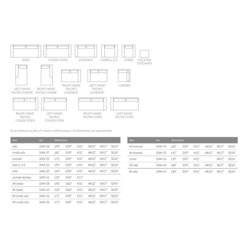 Draco Sectional - 3 PC