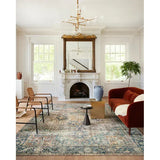 Margot Rug MAT-02 Terracotta / Lagoon