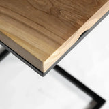 Natura C Accent Table - Bleached