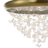 Butterfly Effect, 5 LT LED Pendant