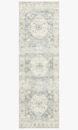 Rosette Rug ROS-07 Denim / Fog